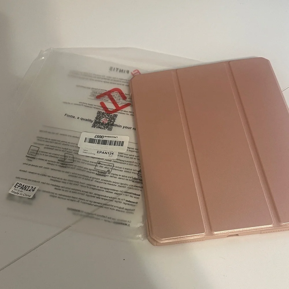 Apple clear backed